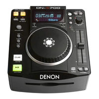 Denon DN-S700 - Compact Tabletop CD/MP3 Disc Player Service Manual