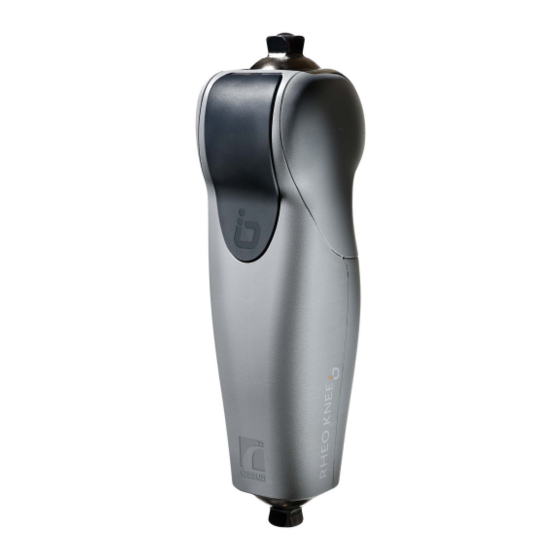 OSSUB RHEO KNEE Instructions For Use Manual