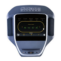 Octane Fitness zr8000 Console Manual & Set-Up Instructions