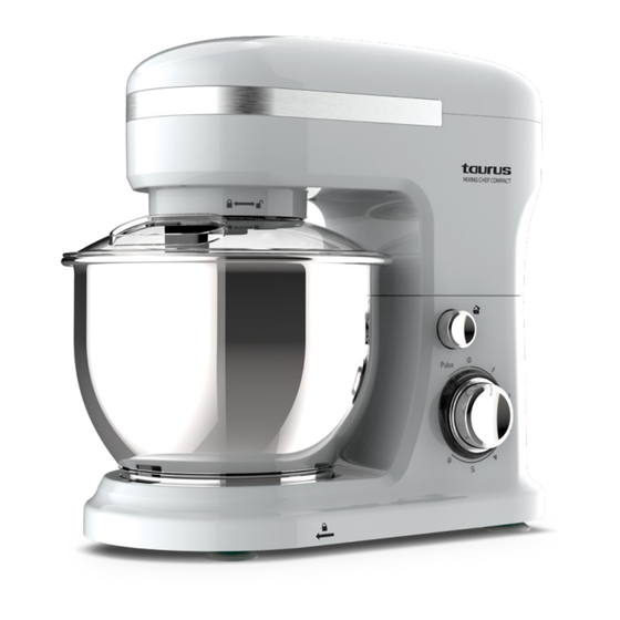 Taurus MIXING CHEF COMPACT Instructions For Use Manual