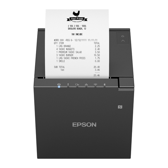 Epson TM-m50II Technical Reference Manual