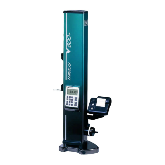 TRIMOS V300+ User Manual