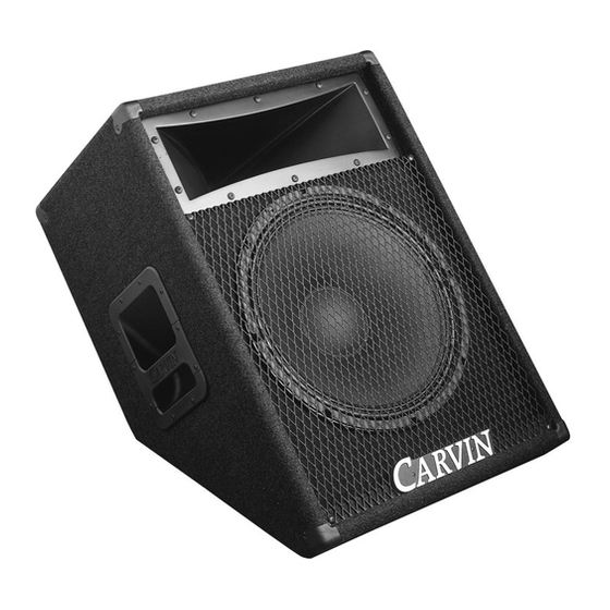 CARVIN 742-742P-2003 Instructions