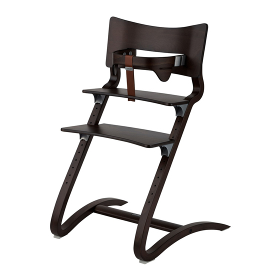 Leander HIGH CHAIR Assembly