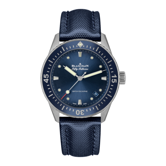 Blancpain Fifty Fathoms 5100 Manual
