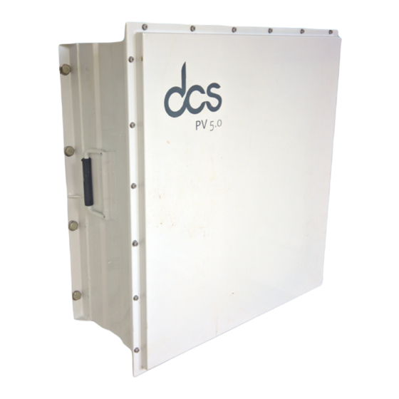 DCS PV Series Installation Manual