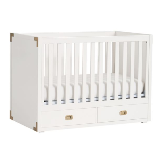 pottery barn kids GEMMA CRIB Quick Start Manual