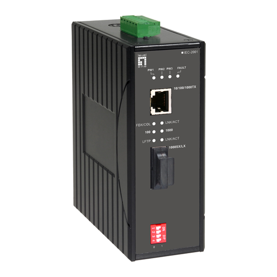 LevelOne Infinity IEC-2001 Quick Installation Manual