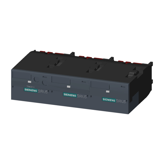 Siemens 3RA2816-0EW20 Operating Instructions Manual