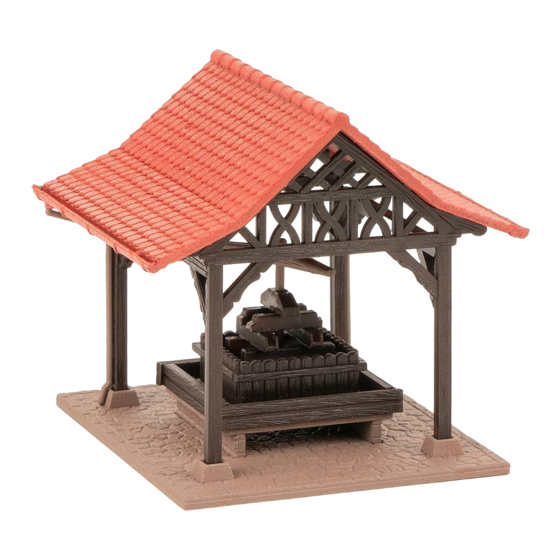 Faller WINE PRESS 180335 Assembly Instructions