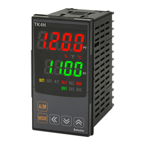 Autonics TK Series User Manual