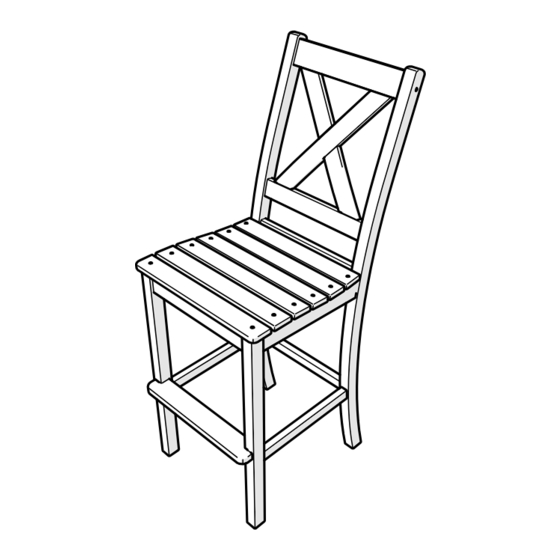 Polywood Braxton TGD182 Assembly Instructions
