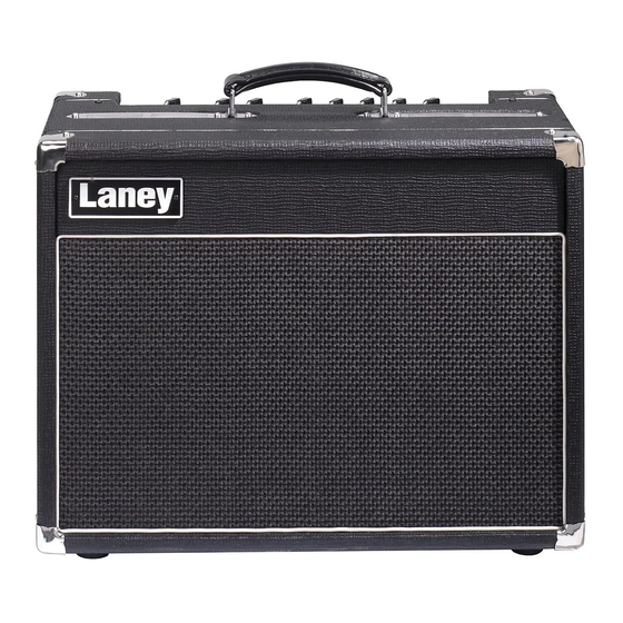 Laney VC30-112-210-212 Tube Guitar Amp Manuals