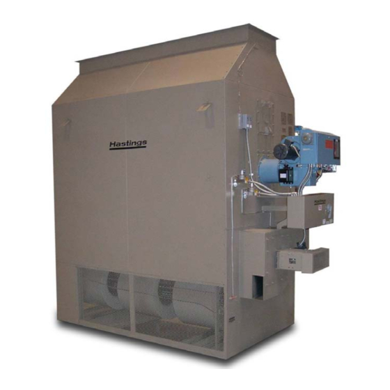 Hastings COUNTERFLO CF SERIES Installation And Service Manual