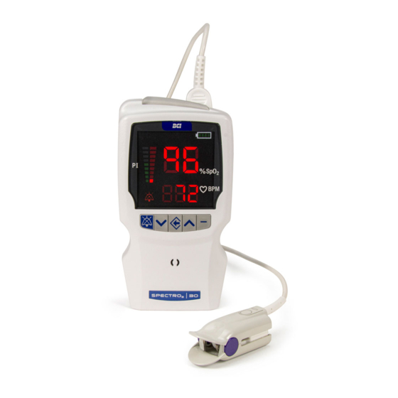 Smiths Medical BCI SPECTRO2 30 Simplified Operation Manual