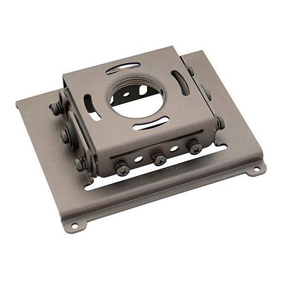 Premier Mounts Low-Profile Dedicated Projector Mount PDS-020 Installation Instructions