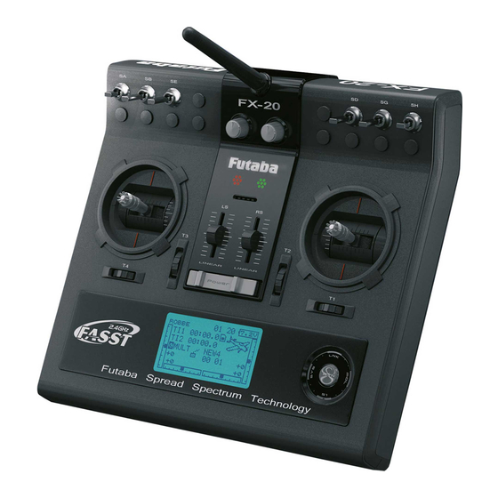 FUTABA FX-20 Instruction Manual