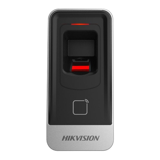 HIKVISION DS-K1200 Series Connecting Manual