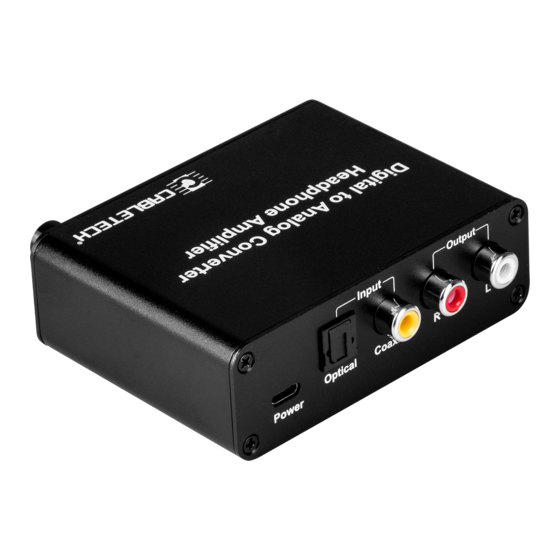 Cabletech ZLA0857-3 Owner's Manual