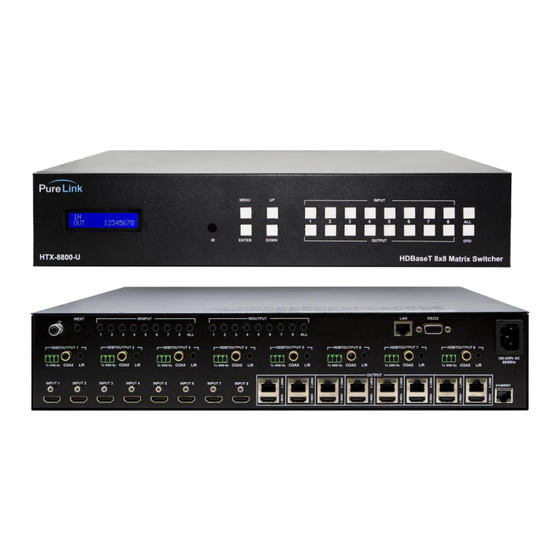 PureLink HTX Series Troubleshooting Manual