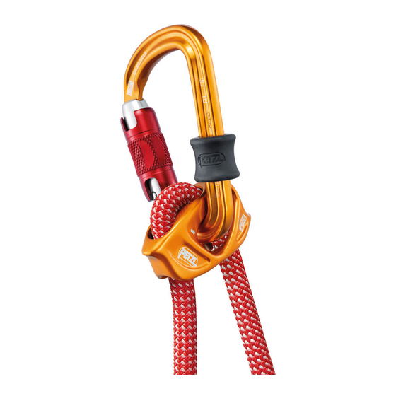 Petzl DUAL CONNECT VARIO Manual