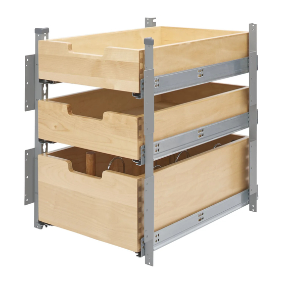 Rev-A-Shelf 4PIL-18SC-2 Installation Instructions Manual