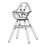 Childhome Belgium CHILD WOOD EVOLU ONE.80 Manual