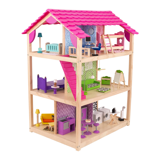 KidKraft So Chic Dollhouse Assembly Instructions Manual