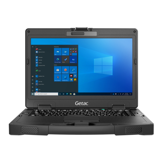 Getac S410 User Manual