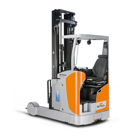 Still FM-X-10 Reach Trucks Manuals