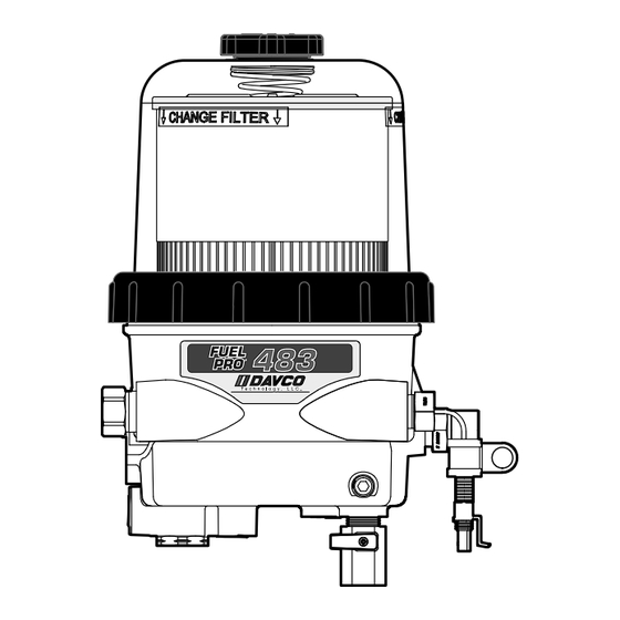 Davco FUEL PRO 483 Technical Manual