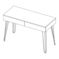 TUHOME Furniture MUMBAI ELI 5709 Assembly Instructions Manual