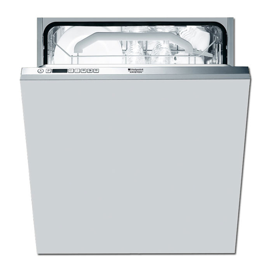 Hotpoint Ariston LFT 3214 Manuals