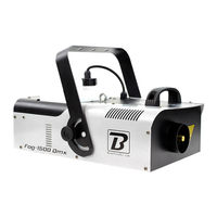BoomToneDJ Fog-1500 DMX User Manual