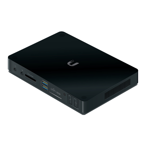 Ubiquiti UVC-NVR Network Video Recorder Manuals