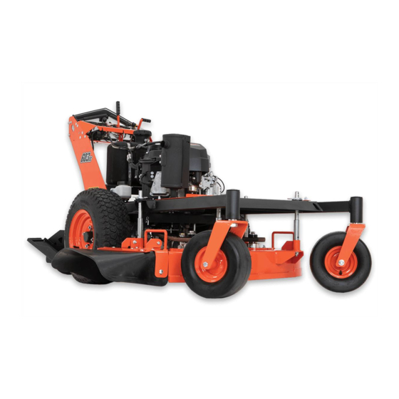 Bad Boy Mowers WALK-BEHIND Owner's, Service & Parts Manual