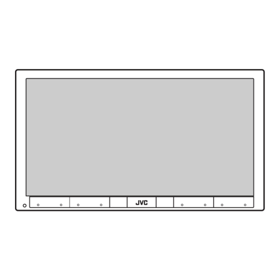 JVC KW-AVX726 Installation And Connection Manual