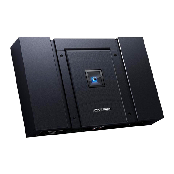 Alpine HDA-M80 Owner's Manual