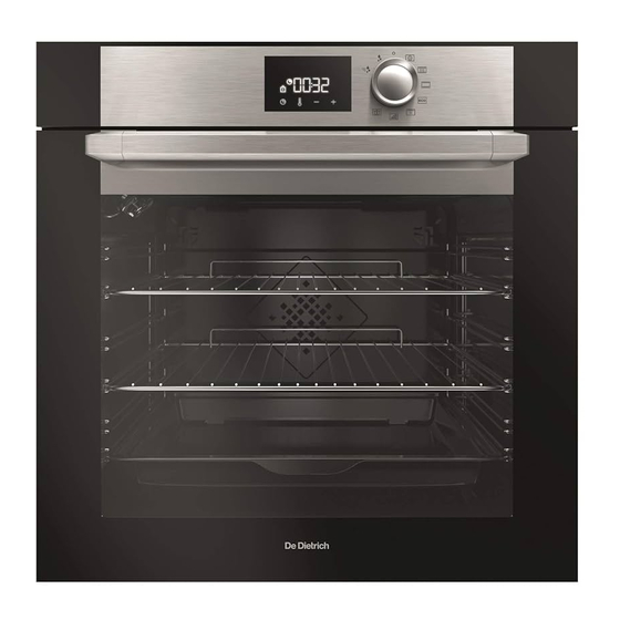 DeDietrich DOP7200BM Manuals