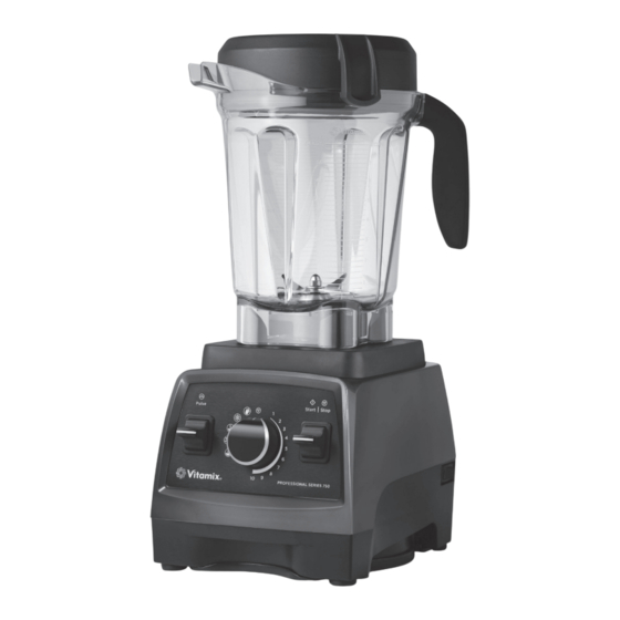 Vitamix PROFESSIONAL Series Owner's Manual
