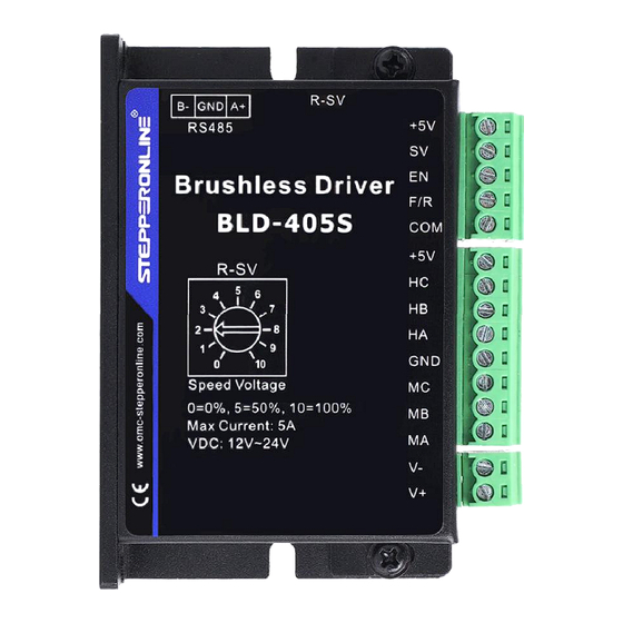 StepperOnline BLD-405S User Manual