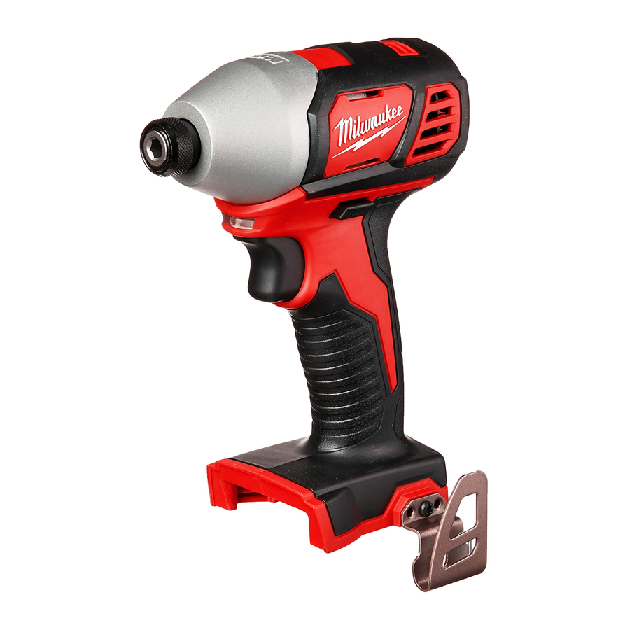 Milwaukee M18 2656-20 / 2657-20 / 2658-20 / 2659-20 Manual