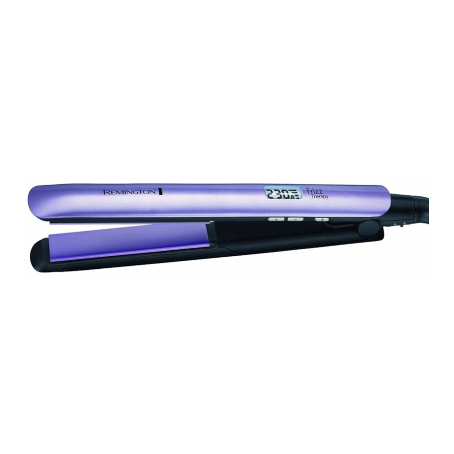 Remington FRIZZ THERAPY S8510 Manual