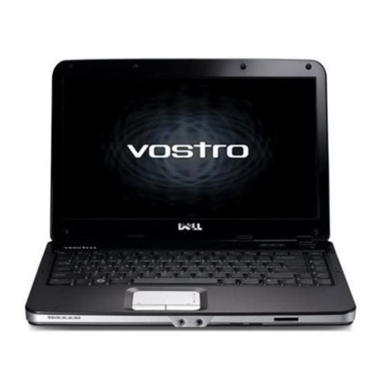 Dell Vostro 1014 Setup And Features Information