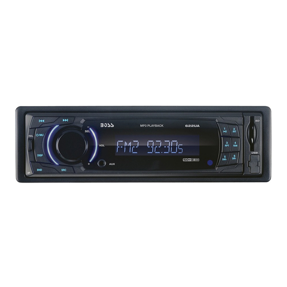 Boss Audio Systems 622UA User Manual