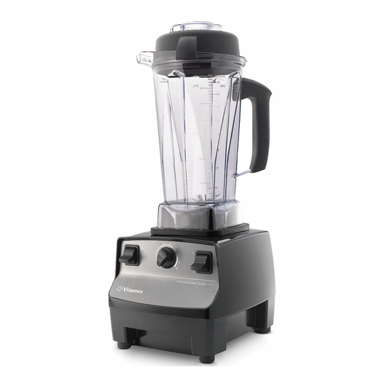 Vitamix PROFESSIONAL SERIES Owner's Manual