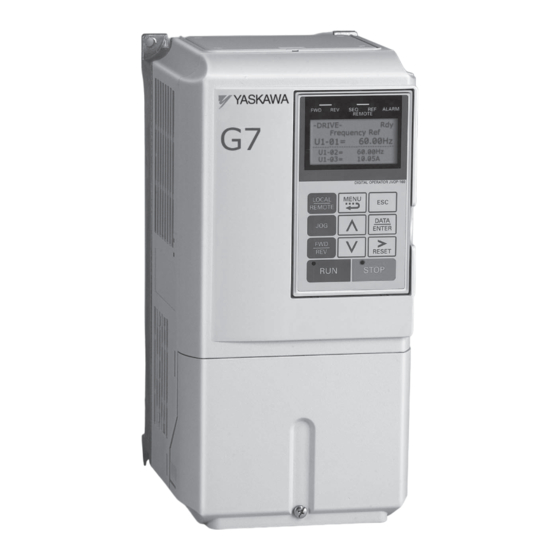 YASKAWA CIMR-G7U Technical Manual