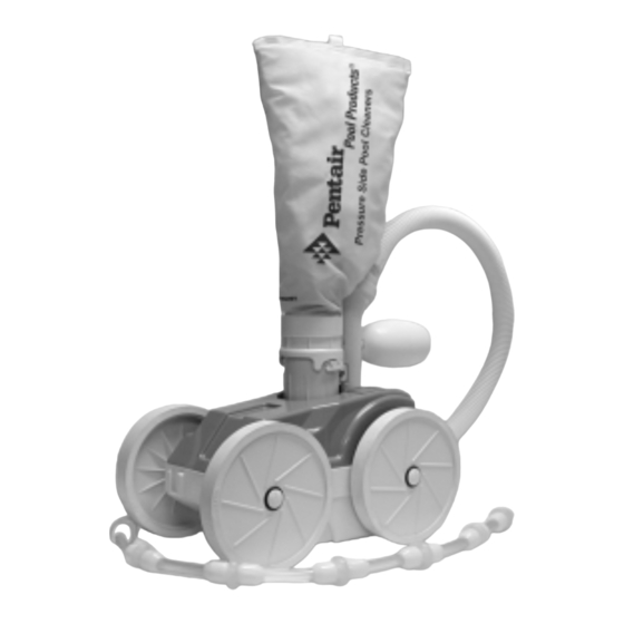 Pentair pool cleaner Installation Manual