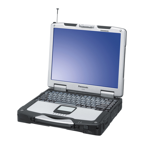 Panasonic CF-30 Operating	 Instruction