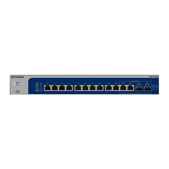 NETGEAR XS512EM User Manual